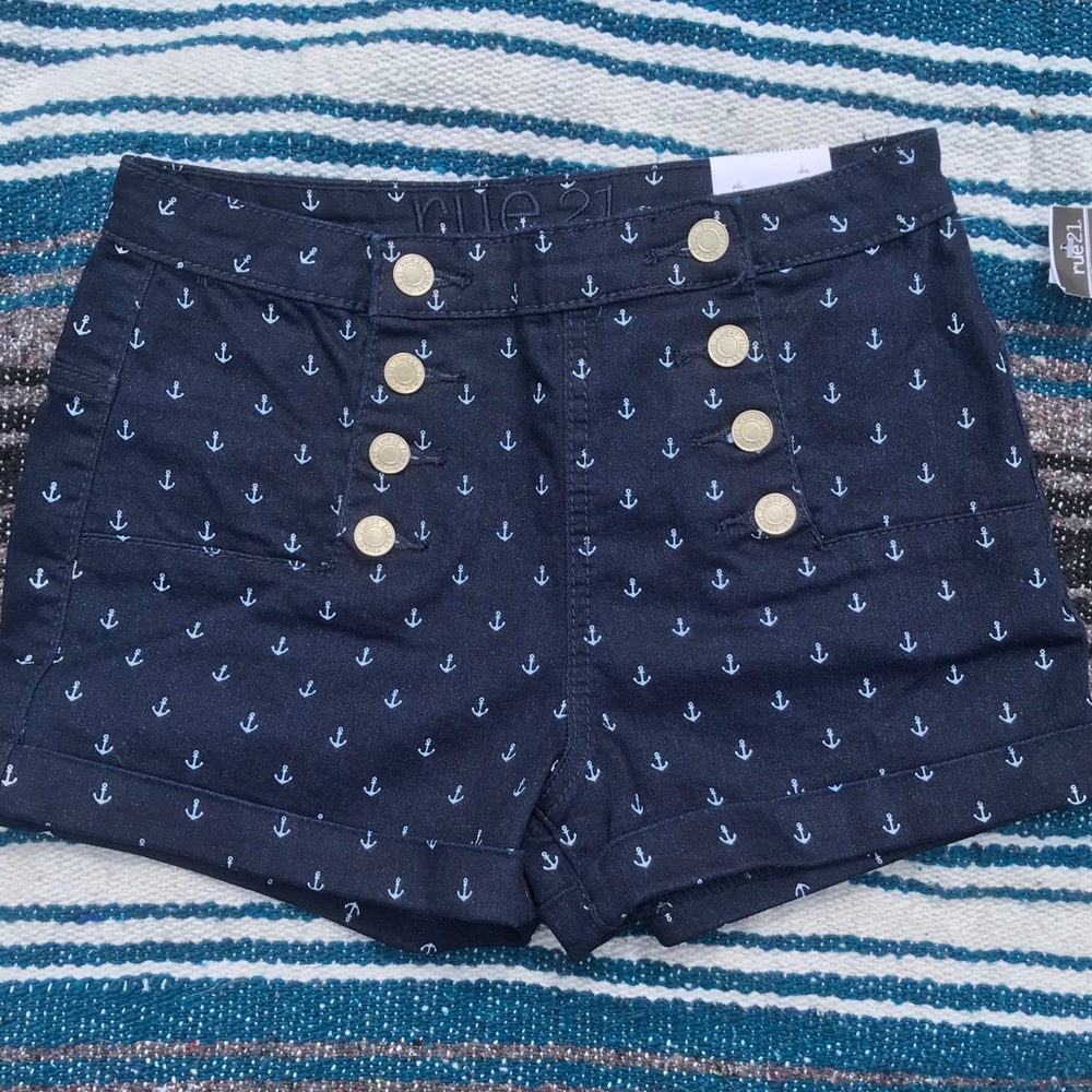 Rue 21 anchor shorts